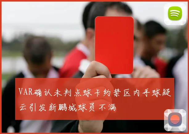 VAR确认未判点球卡约禁区内手球疑云引发新鹏城球员不满